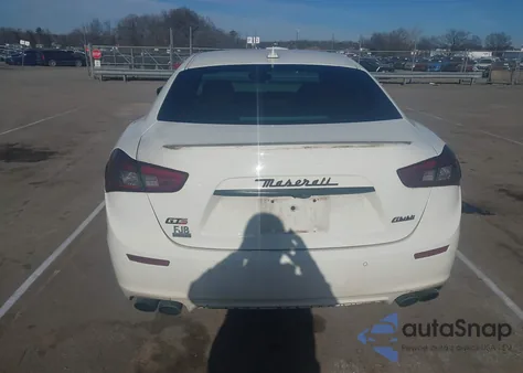 2017 Maserati Ghibli S Q4 from USA, damaged, VIN ZAM57RTA3H1231700